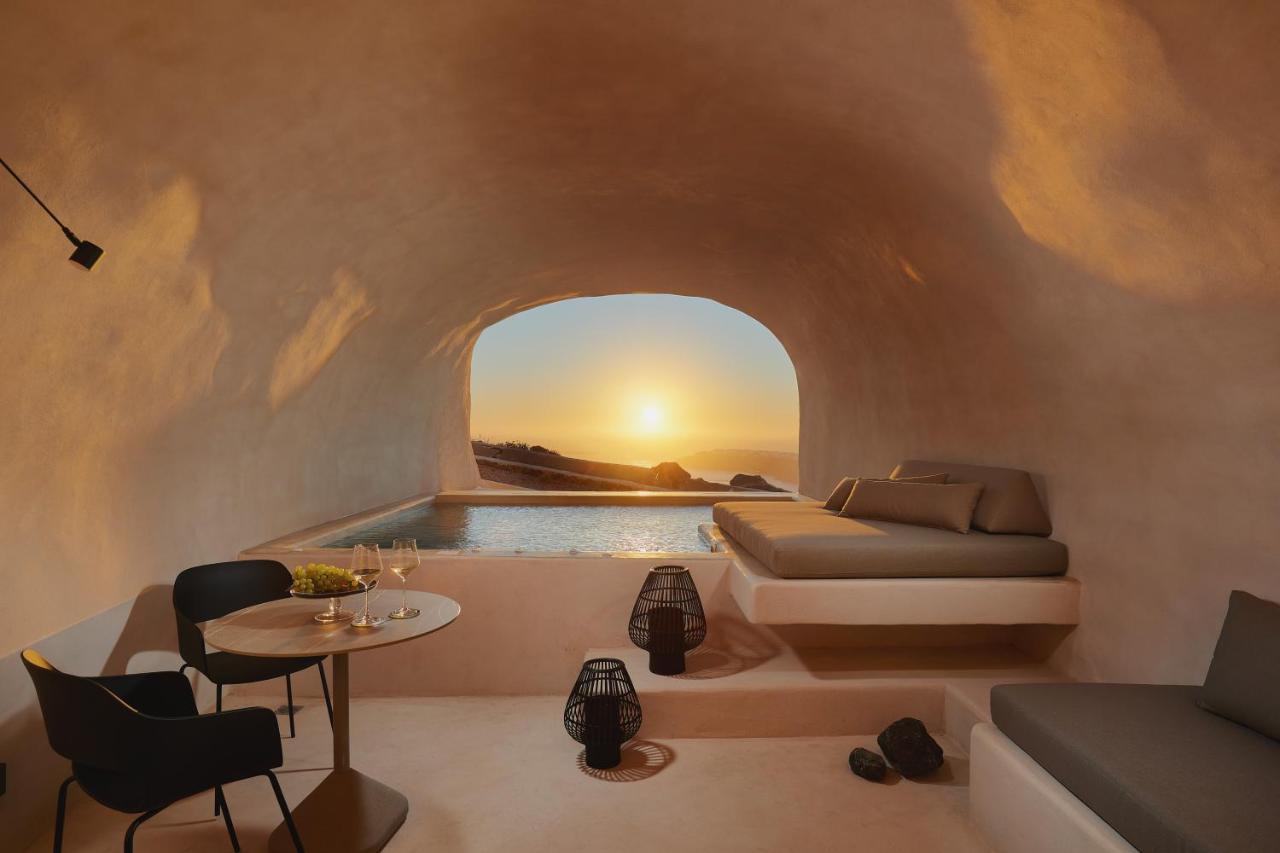 Divine Cave Experience Hotell Imerovígli Eksteriør bilde