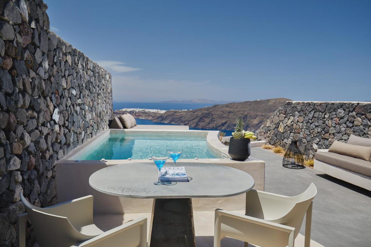 Divine Cave Experience Hotell Imerovígli Eksteriør bilde